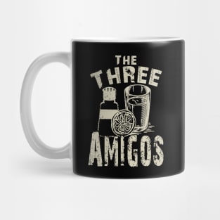 Three Amigos Cocktail Funny Bartending Alcohol Pun Mug